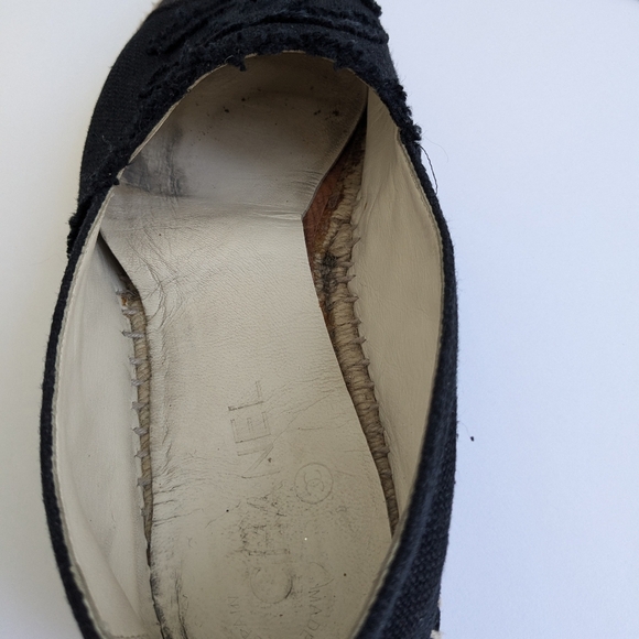 Chanel CC Cap Toe Espadrille Flat EU 41 US 10 - Picture 5 of 9